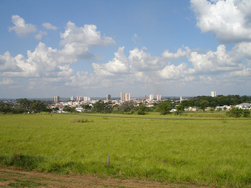 Vista parcial da cidade à partir da zona rural.
